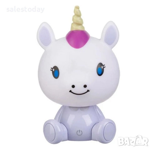 Нощна лампа Еднорог, USB, снимка 2 - Детски нощни лампи - 52659715