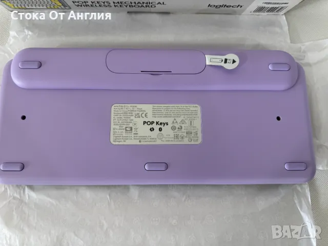 Безжична клавиатура Logitech POP Keys, снимка 6 - Клавиатури и мишки - 49999833