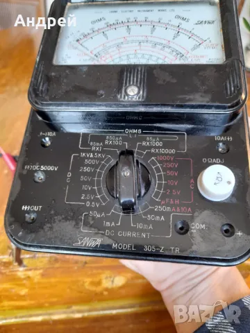 Стар мултицет Sanwa, снимка 8 - Антикварни и старинни предмети - 49260440