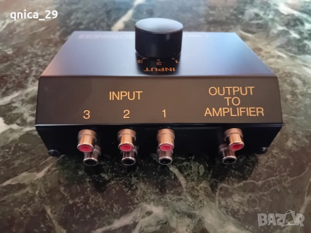 Входен селектор 3 входа, снимка 2 - Декове - 53690086