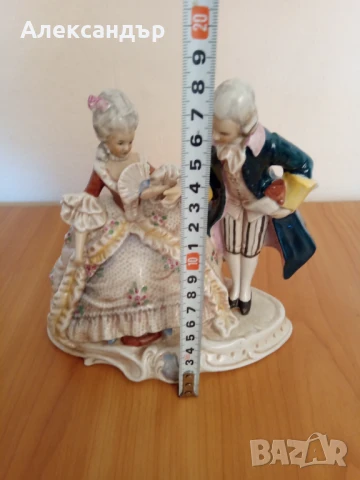 Порцеланова статуетка Маркирана GRAFENTHAL, снимка 13 - Статуетки - 50673650