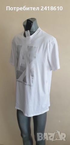Armani Exchange A/X Organic Cotton Mens Size XL НОВО! ОРИГИНАЛ! Мъжка Тениска!, снимка 6 - Тениски - 51471501