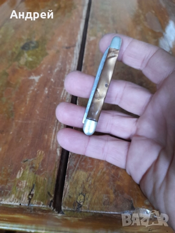Стар джобен нож,ножче,ножка #156, снимка 2 - Други ценни предмети - 52180781