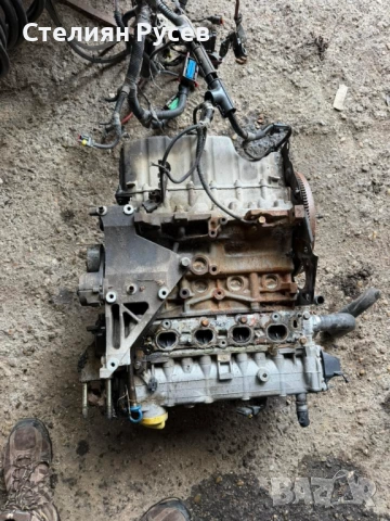 цял гол двигател  за Fiat Stilo 1.6i бензин цена 200 евро за всичко което е по него , другите части , снимка 6 - Части - 53649235