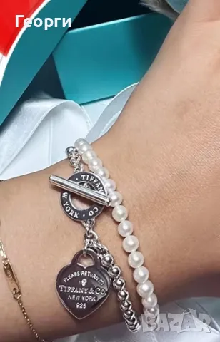 Tiffany & Co оригинална гривна, снимка 3 - Гривни - 50277327