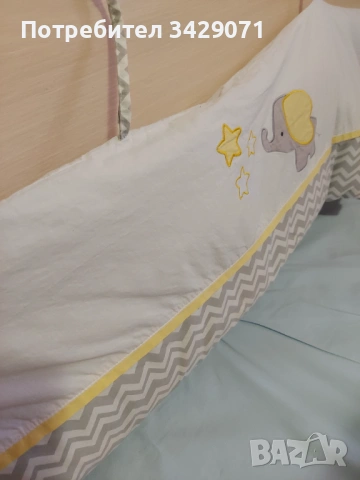 Обиколник за кошара 120/60, снимка 4 - Спално бельо и завивки - 53718426