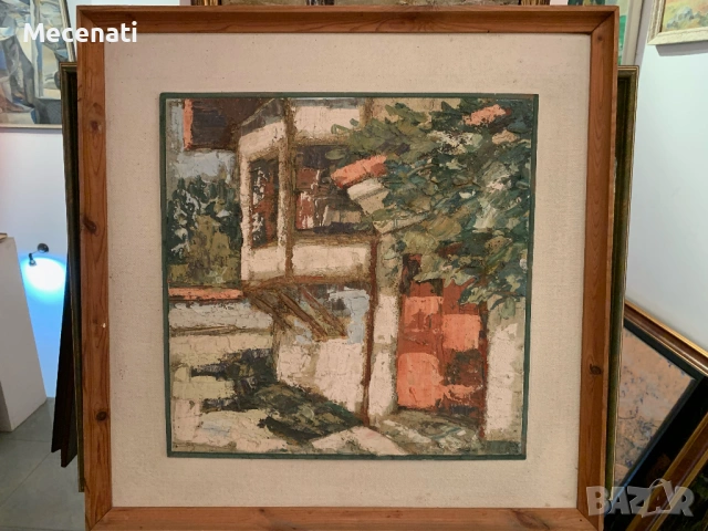 ДИМИТЪР ПАЧОВ масло пейзаж, снимка 6 - Картини - 53099811