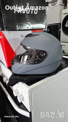 мото каска FAVOTO, снимка 4 - Аксесоари и консумативи - 47305774