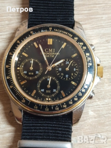 "CMI"хронограф.(Japan), снимка 6 - Мъжки - 51709365