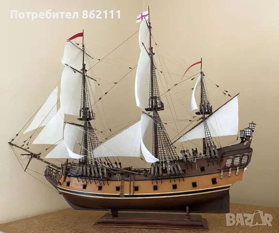 Макет на ветроходен кораб