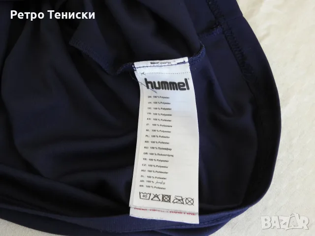 Тениска на AGF Aarhus • тренировъчен модел • Hummel • синьо • размер M • Деца, снимка 5 - Тениски - 56319792