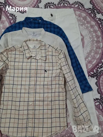 Панталон и ризи H&M 8-9 г. - 17 €, снимка 5 - Детски панталони и дънки - 56061476