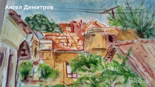 Акварел картина , снимка 8 - Картини - 41743756