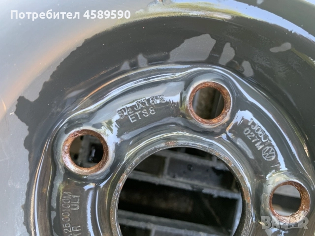 Оригинална резервна гума/ПАТЕРИЦА Continental 18цола 5x100 за Vw,Audi,Skoda,Seat, снимка 7 - Гуми и джанти - 51809121