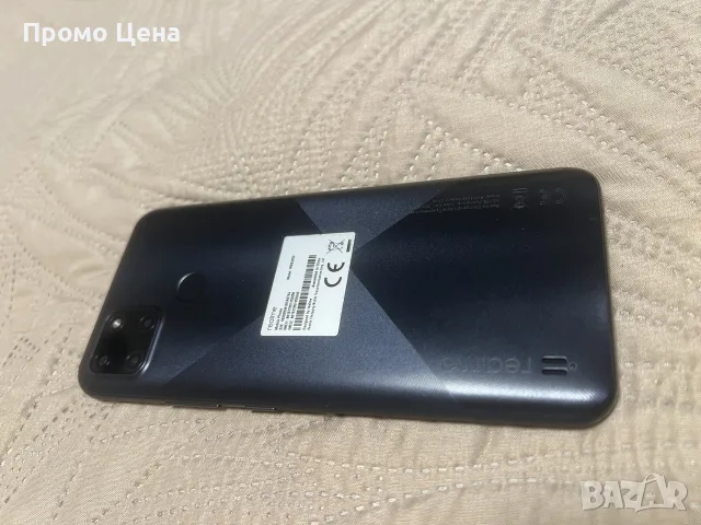 Смартфон Realme C21Y 4GB RAM/64GB Памет GSM Телефон Android — като нов с две сим карти, снимка 4 - Телефони с две сим карти - 56182781