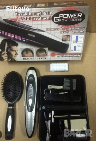 Лазерен гребен за стимулиране растежа на косата