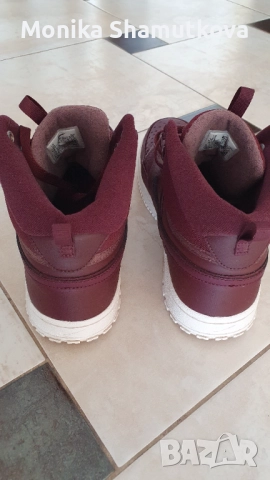 Мъжки зимни боти Nike цвят бордо, снимка 5 - Мъжки боти - 52576843