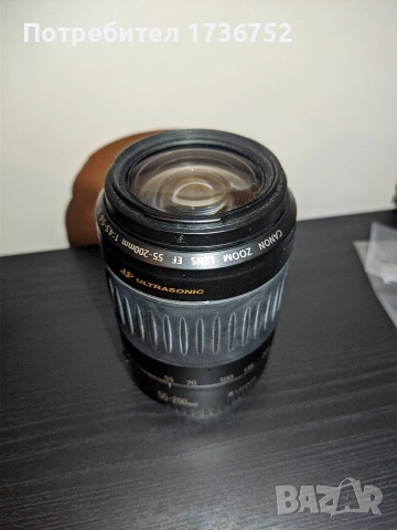Canon EF 55-200mm f4.5-5.6 II USM, снимка 3 - Обективи и филтри - 53696634