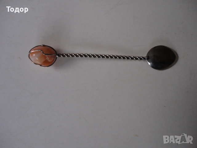 Страхотна лъжичка естествен камък , снимка 4 - Колекции - 52669526