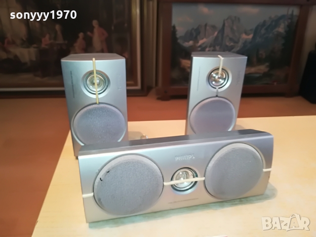 PHILIPS CENTER+REAR X2-ВНОС GERMANY 1103220944, снимка 8 - Тонколони - 36065359