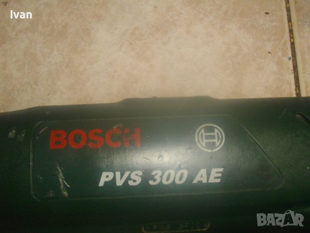 Швейцарски Оригинален Мини Лентов Шлайф-BOSCH PVS300AE-300 Вата/2009г-Отличен-Бош, снимка 7 - Други инструменти - 42427711