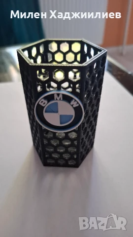 Моливник малък с емблема БМВ