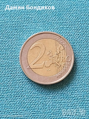 Продавам монета 2 евро J, снимка 3 - Нумизматика и бонистика - 53755386