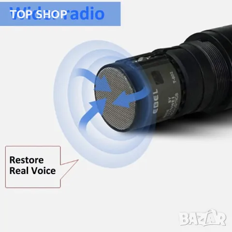 Комплект професионални безжични микрофони AMMOON AM 268, снимка 10 - Микрофони - 48492516