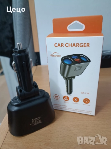 Разклонител за запалка + волтметър, снимка 5 - Аксесоари и консумативи - 52595298