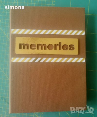 Скрапбук албум "memories" 