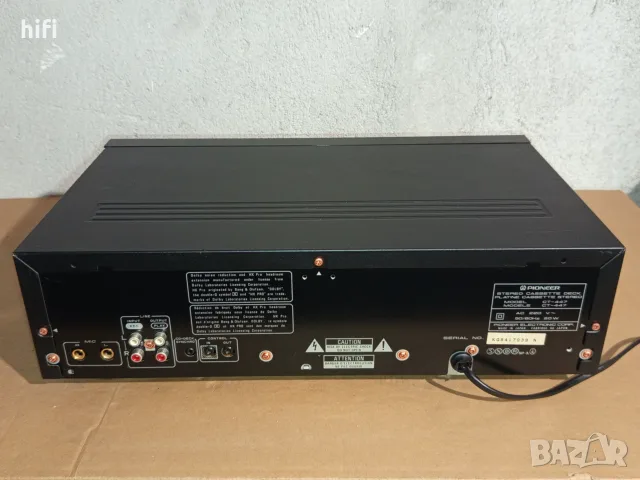 Двуглав касетен дек Pioneer CT-447, снимка 6 - Декове - 56262170