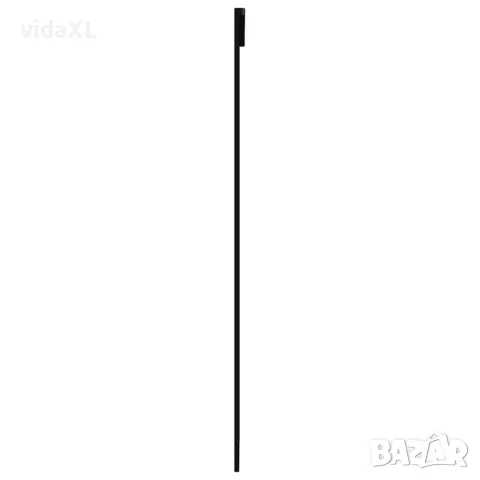 vidaXL Плъзгаща се врата с механизъм, ESG стъкло и алуминий, 90x205 см, снимка 5 - Интериорни врати - 56146572