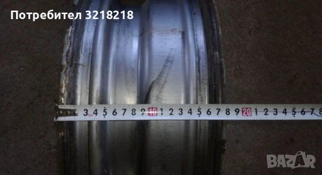 2 броя стоманени джанти 4*100, снимка 2 - Гуми и джанти - 50507556