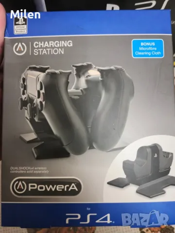 PowerA станция за зареждане на PS4 DualShock 4