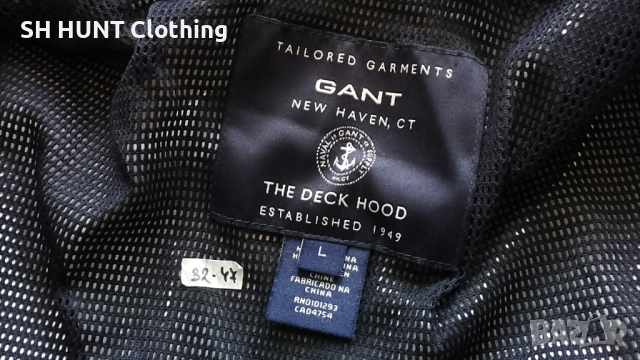 GANT Jacket размер L яке водонепромокаемо пролет есен 32-47, снимка 14 - Якета - 52226423