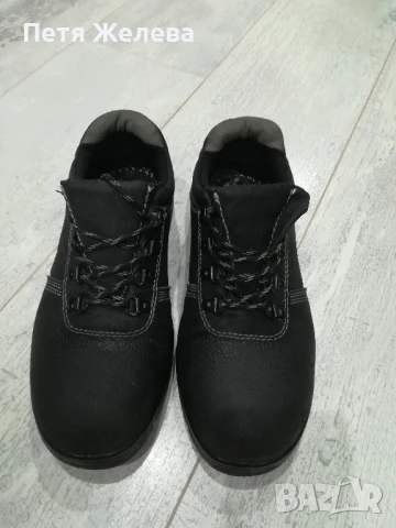 Немски работни обувки с метални бомбета N:39(естествена кожа), снимка 3 - Други - 50723045