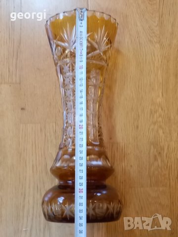 Кристална ваза Bohemia , снимка 7 - Вази - 35711106
