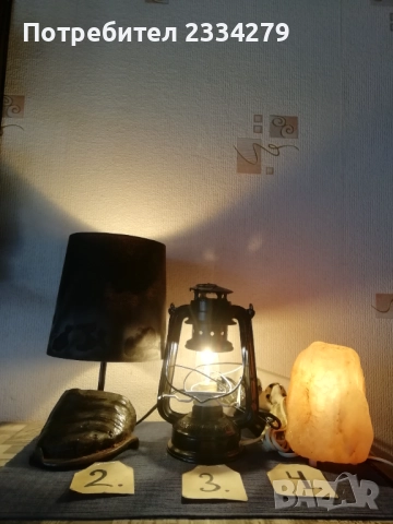 Стари настолни, нощни лампи, различни години. , снимка 8 - Настолни лампи - 52080092