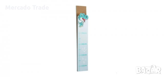 Дървен ръстомер за стена, Динозавър , снимка 3 - Други - 35874147