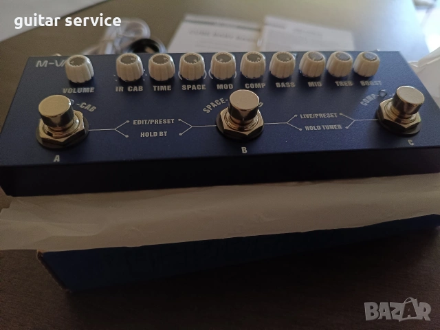 M-Vave Cube Baby Bass процесор, снимка 2 - Китари - 53107313