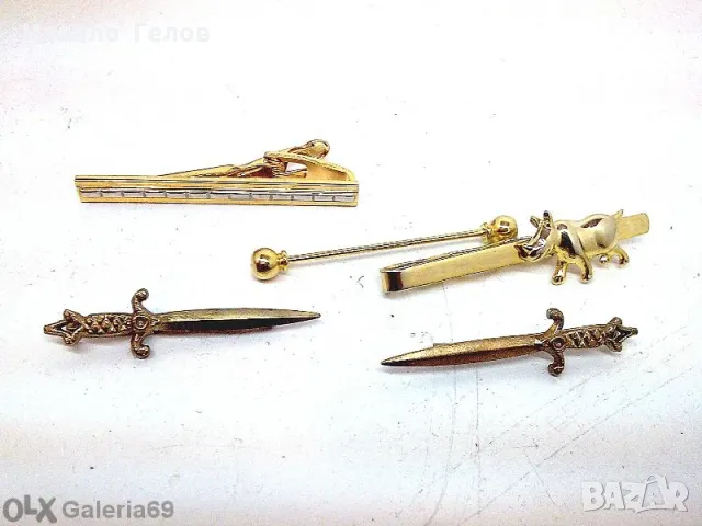 Винтидж ръкавели, бутониери, позлатени- дубле, снимка 12 - Колиета, медальони, синджири - 50333670