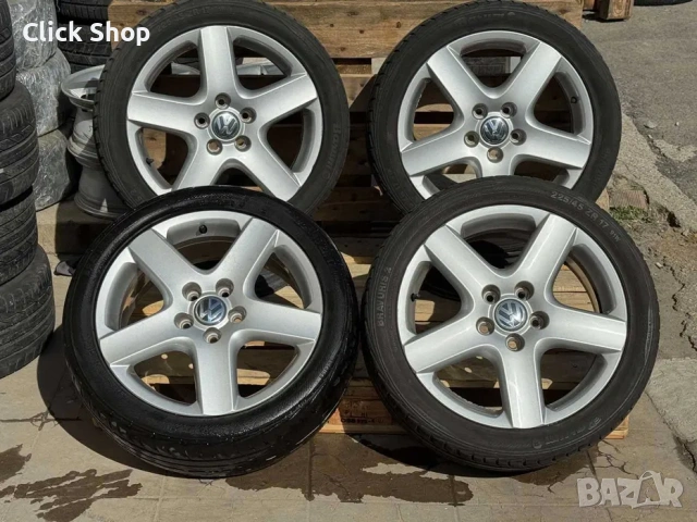 5х112 Джанти 17 Цола VW Golf Caddy Touran 5x112, снимка 5 - Гуми и джанти - 53817761