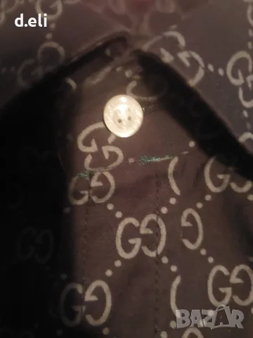 GUCCI Original Size L 100% Памук Нова риза, снимка 2 - Ризи - 56207815