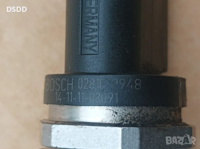 Горивна рейка 0445214182 с регулатор налягане 0281002738 и датчик 0281002948 за BMW 2.0D N47, снимка 4 - Части - 50459763