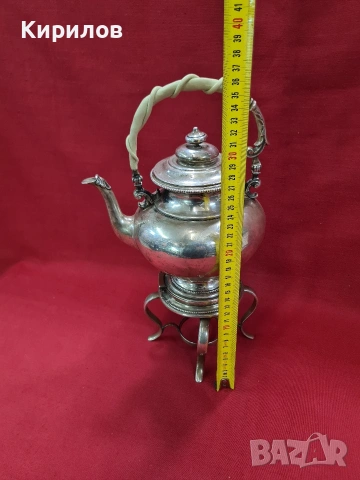 Винтидж Сребърен Чайник!, снимка 7 - Антикварни и старинни предмети - 53035456