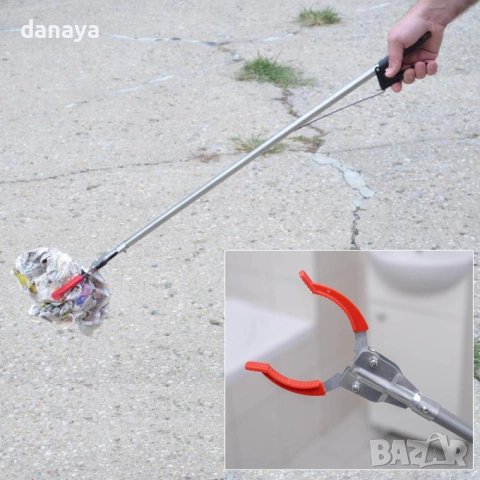 2272 Метална щипка за отпадъци хващач помощна щипка за боклук