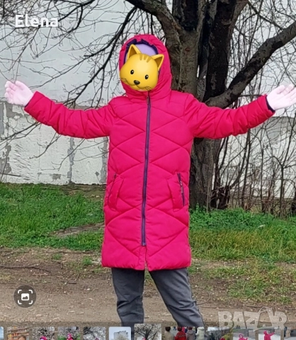 Яке палто за момиче зимно 134-146, снимка 12 - Детски якета и елеци - 52060962