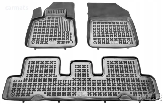 Гумени стелки Rezaw-Plast за Citroen C4 Picasso (2013+) - тип леген - 7 seats