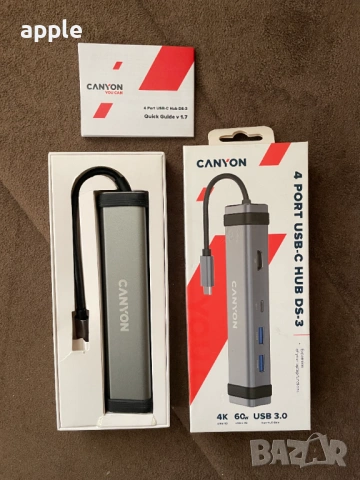 Чисто нов хъб CANYON, снимка 2 - Лаптопи за дома - 53641554