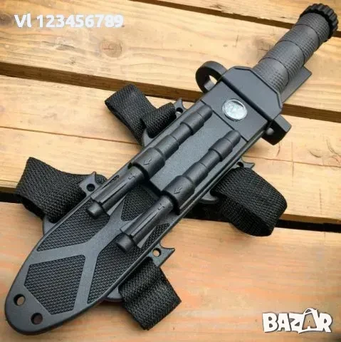Тактически фиксиран нож за оцеляване 178х317 мм, снимка 3 - Ножове - 50805022